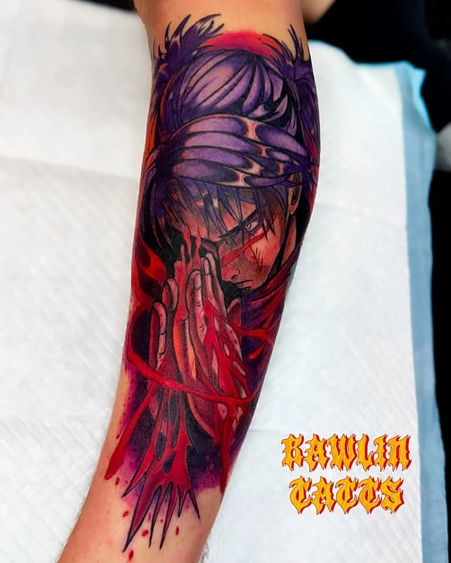 Lincoln Johns tattoo work