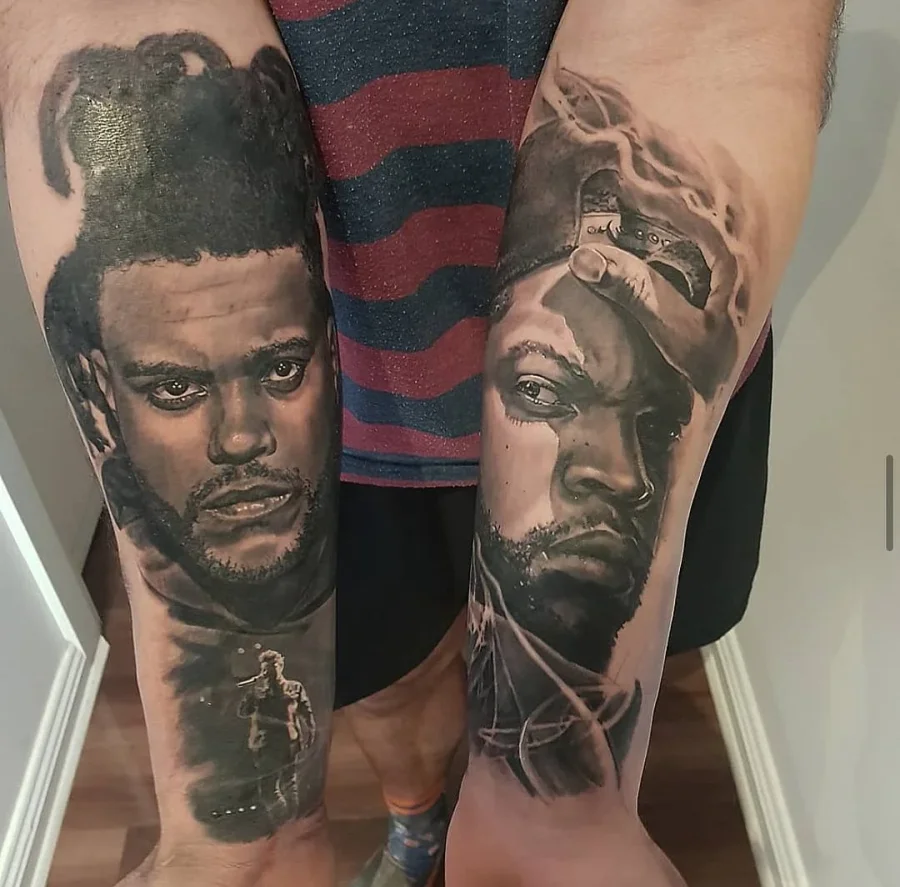 Chris Jensen tattoo work