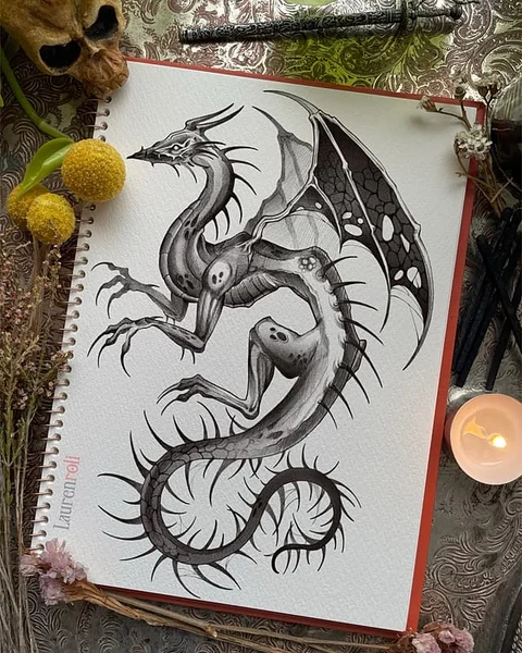 Lauren's artwork background